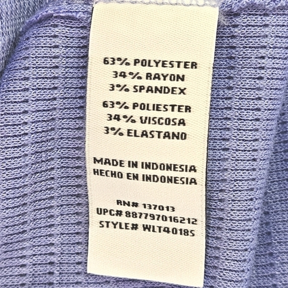 Wildfox Haley Brushed Thermal Sweater in Purple Orchid Size Small NWT - Picture 10 of 10